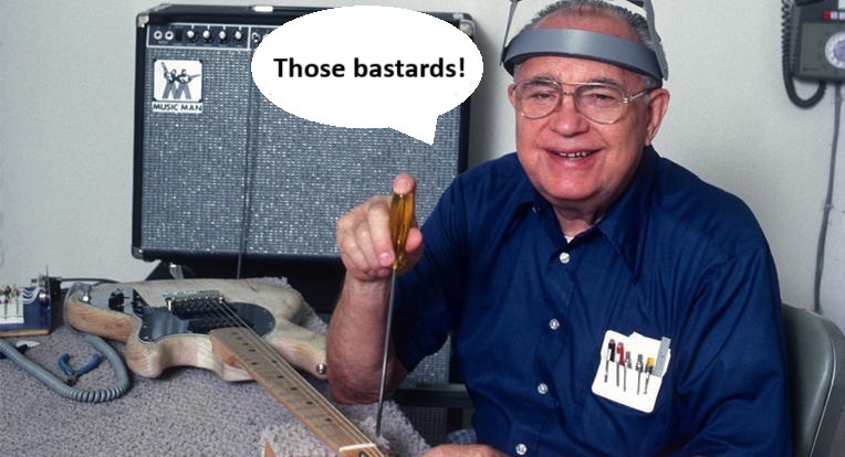 ギター fareastelectric little gain SCANDAL BUMP Rumour is fact? FMIC late acquisition of G&L, Leo's likeness